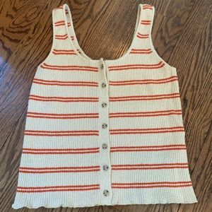 Madewell Striped Knit Tank